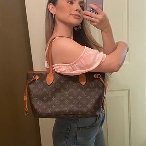 🇫🇷 Luis Vuitton monogram neverfull pm